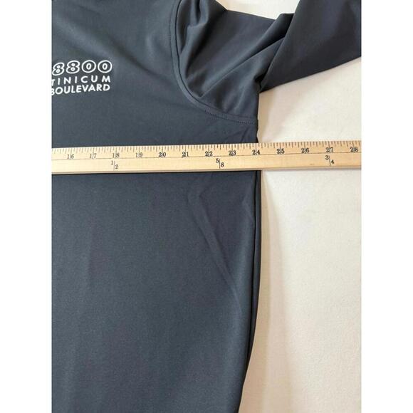 Peter Millar Philadelphia Perth Performance 1/4 Zip Pullover Black  Large - Picture 5 of 6